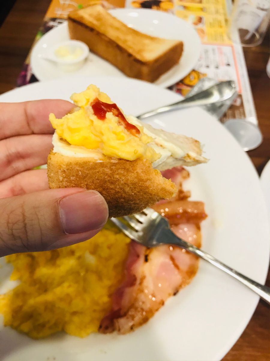 일본 패밀리레스토랑 "데니즈 모닝 세트"_6.jpg