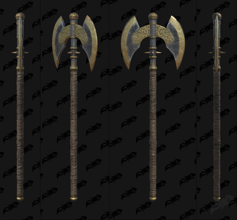 [디아블로] 디아블로 2: 레저렉션 신규 모델링 도검, 방패, 도끼_39.jpg
