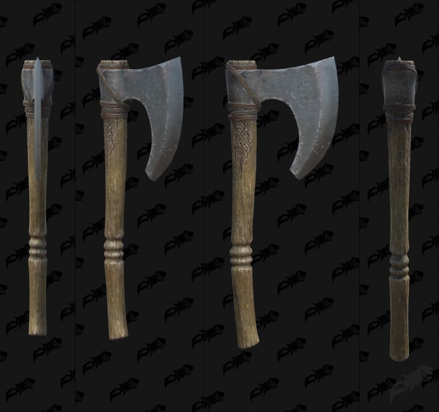 [디아블로] 디아블로 2: 레저렉션 신규 모델링 도검, 방패, 도끼_43.jpg