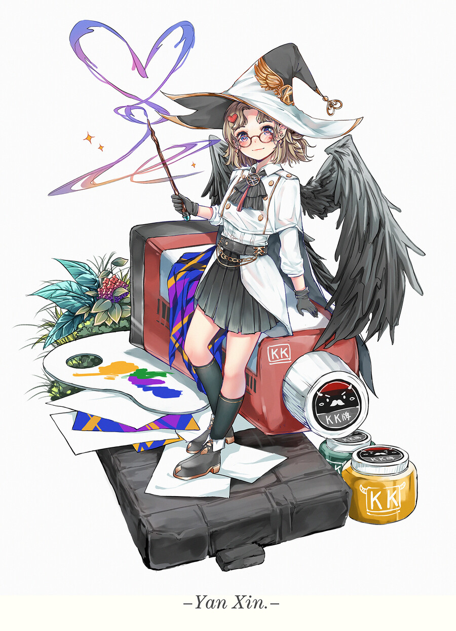 (강추) 오리지널 마녀 캐릭터 라는데 엄청 귀엽네요_1.jpg