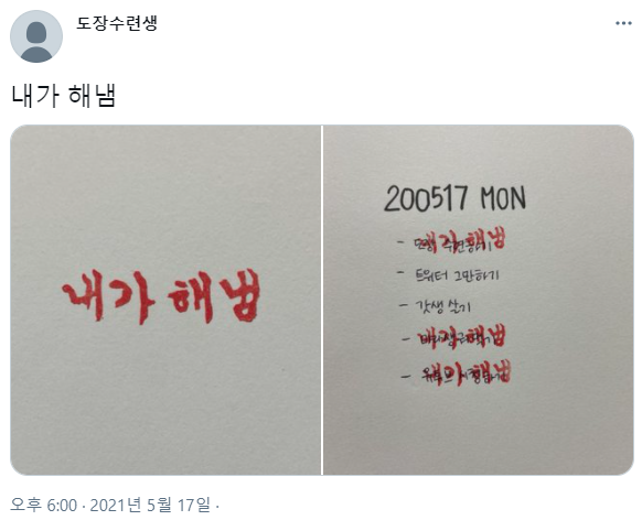 "내가 해냄" 자작 도장 대참사_1.png