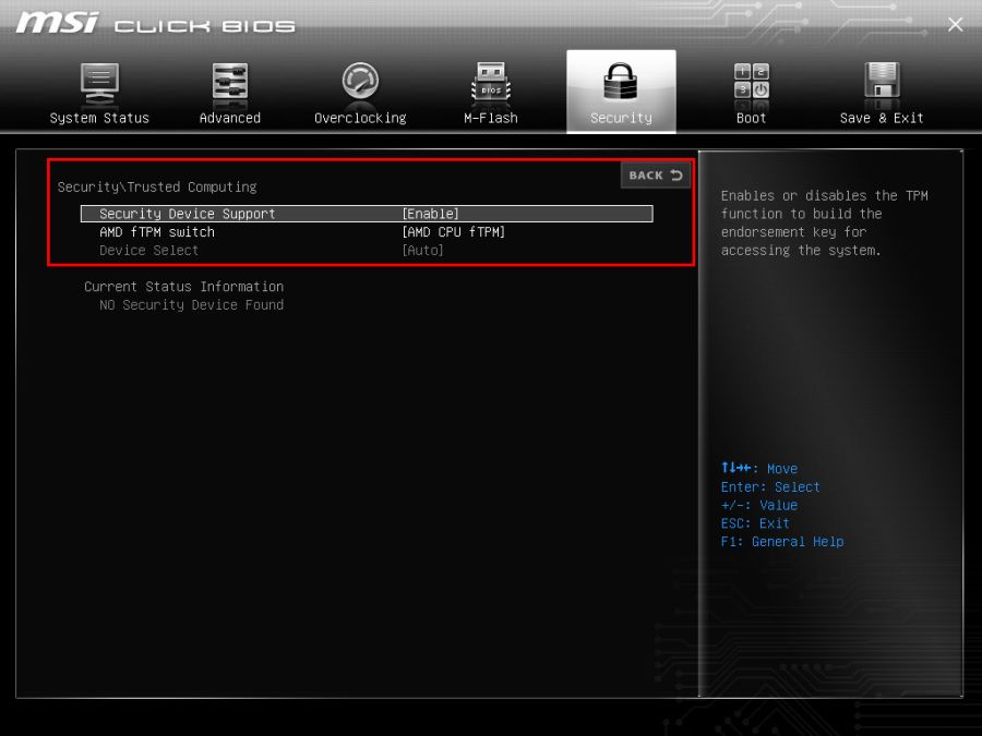 MSI가 곧 출시될 윈도우 11에 인텔과 AMD TPM 2 호환 제품을 공개합니다_4.jpg
