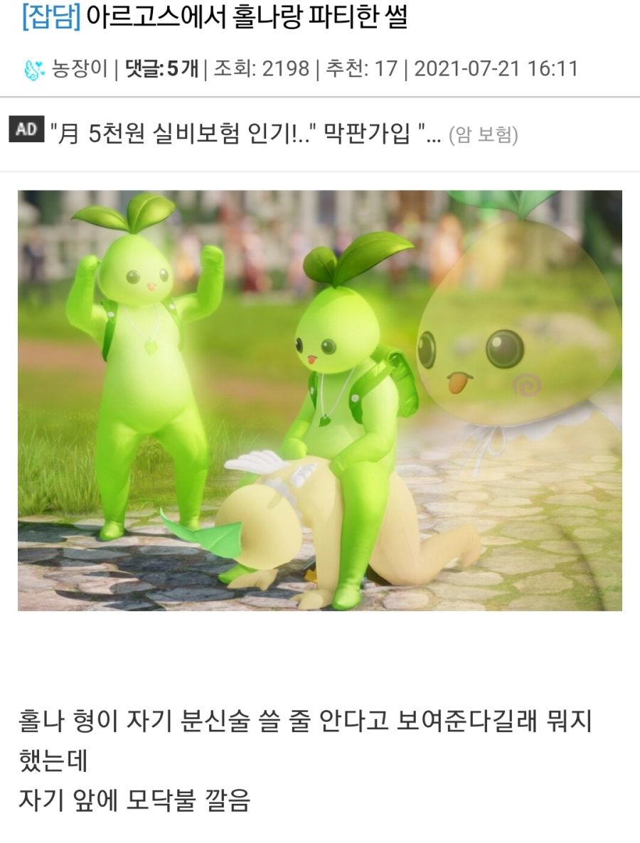 로아 홀리의 현실