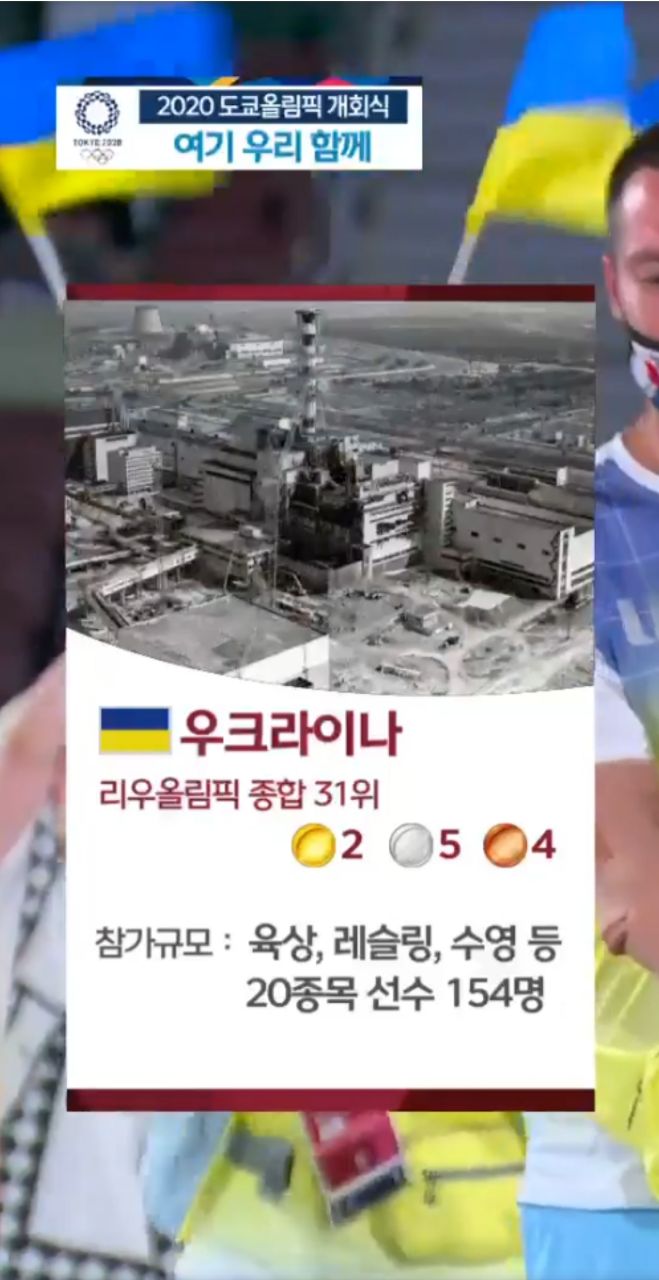 오늘만 방송하는 올림픽 국가 소개 모음