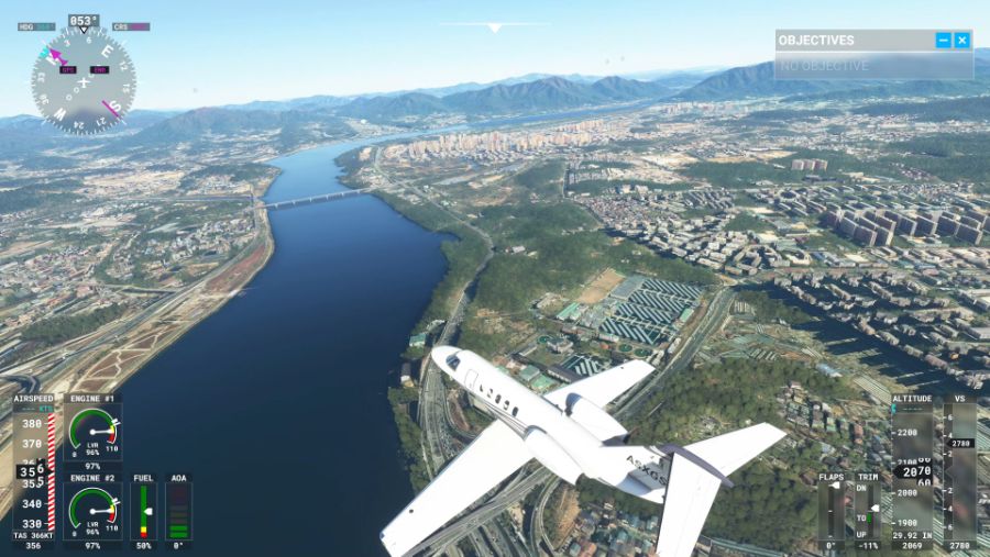 XSX 플라이트 시뮬레이터 김포공항에서 한강 타고 올라가기.mp4_20210804_165125.139.jpg