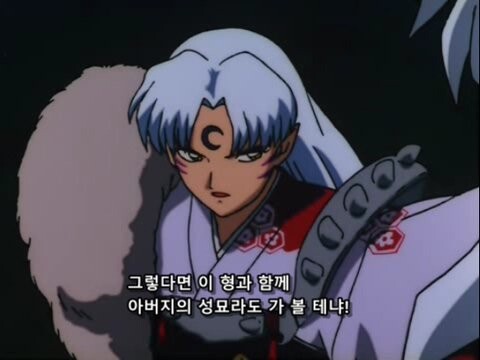 이누야사의 넌씨눈을 답답해하는 셋쇼마루.JPG_2.jpg