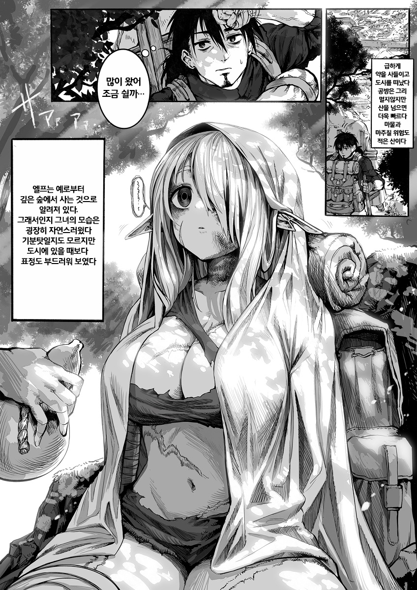 너덜너덜한 엘프씨를 행복하게 만드는 약장수씨 1~26화 번역.manhwa_8.jpg