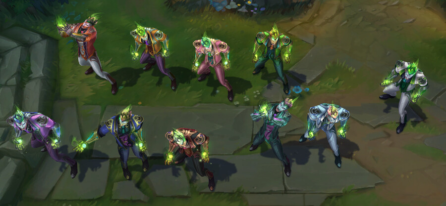 11.24 패치 신규 스킨 인게임 영상(연미복)&아리 크로마_14.png