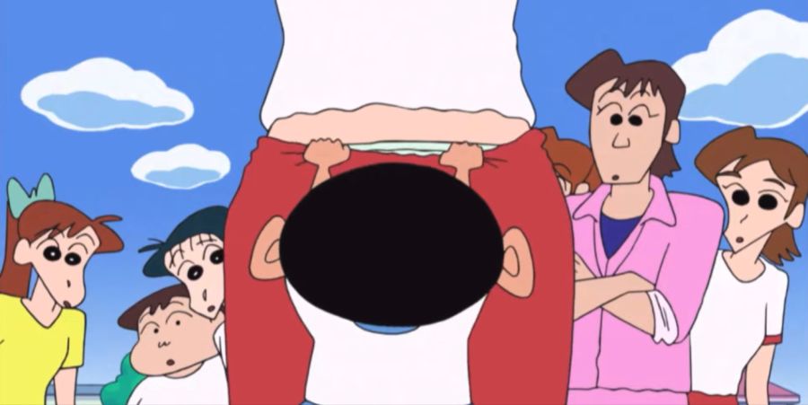 사람들 앞에서 여고생 강제로 아이스께끼하는 애니