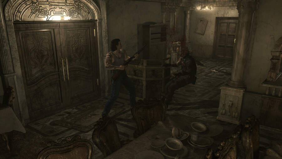 바이오하자드 제로 (스샷및소감) 고전바하의 재미는 여전하네요._17.jpg