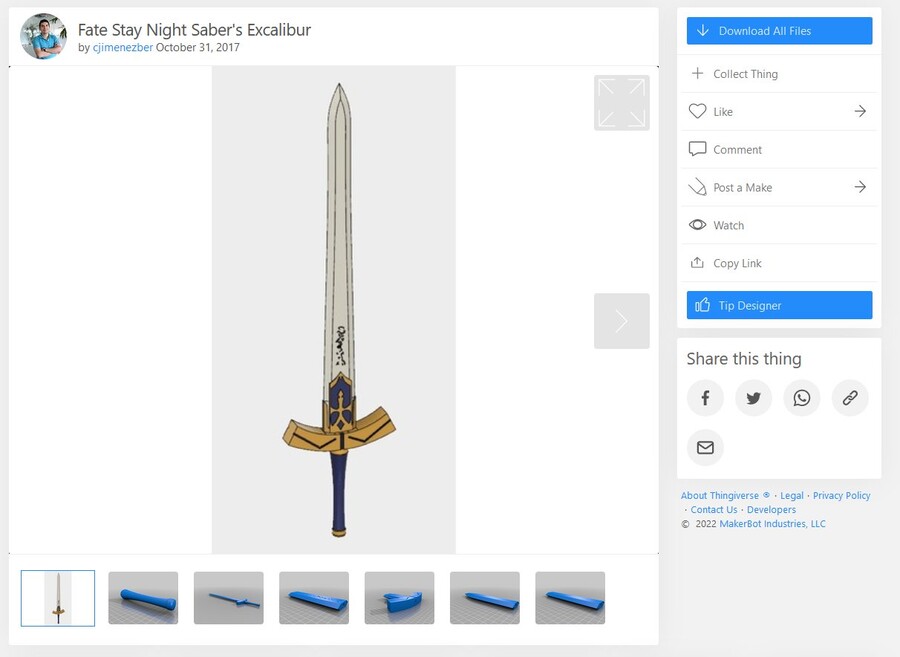 3D프린터) 엑스칼리버를 뽑아볼까...?_1.jpg