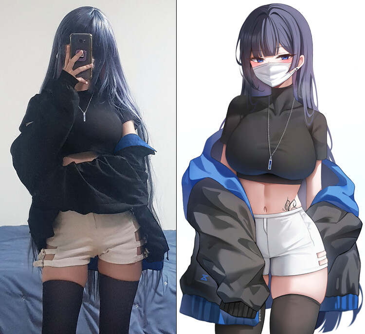 본인과 본인 그림을 같이 올리는 작가_1.png