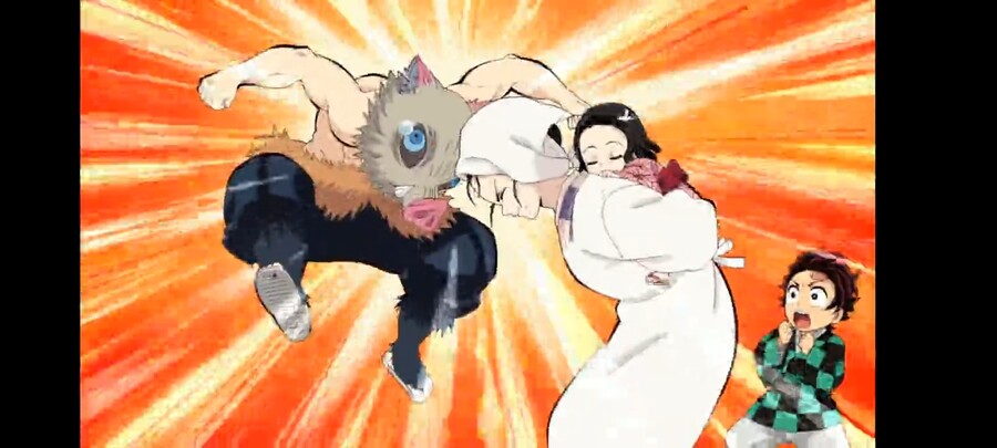 [귀멸의칼날] 탄지로 박치기의 원조는?_7.jpg