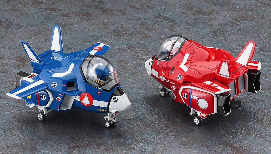 [하세가와] 타마고(달걀) 걸즈 컬렉션 마크로스 VF-1J 발키리 맥스&밀리아_1.jpg