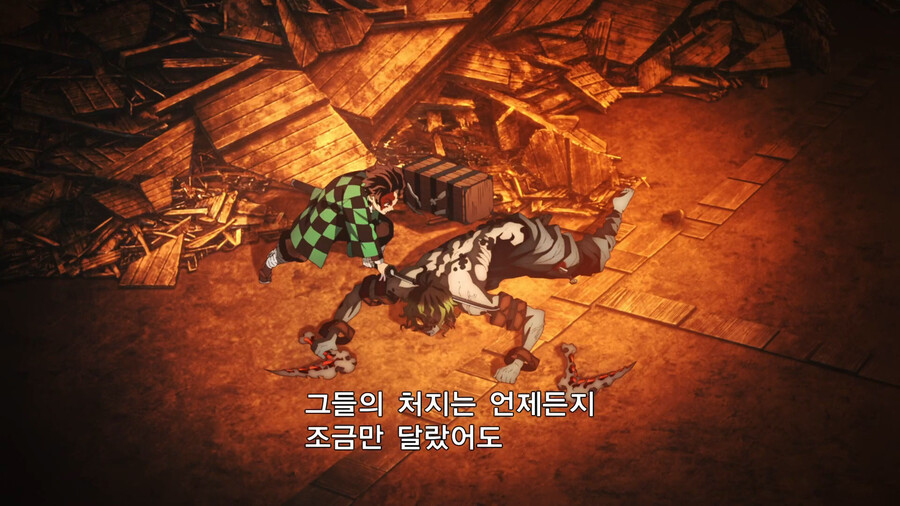 귀멸의 칼날) 환락의 거리편 10화에서 좋았던 연출_9.jpg