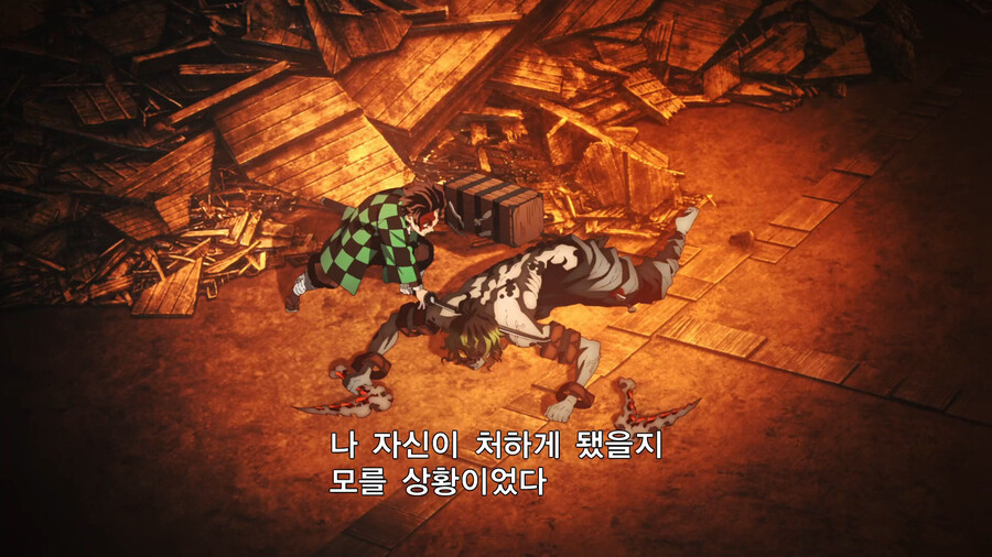 귀멸의 칼날) 환락의 거리편 10화에서 좋았던 연출_10.jpg