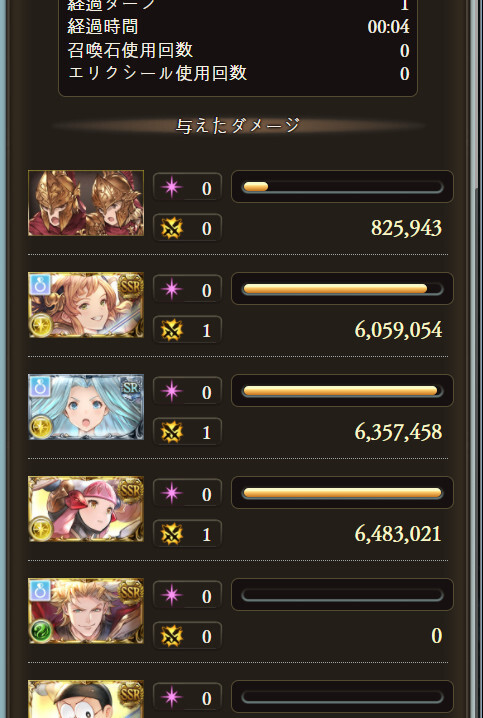 그랑블루 판타지)광속 2200 0버튼 완성했다_1.jpg