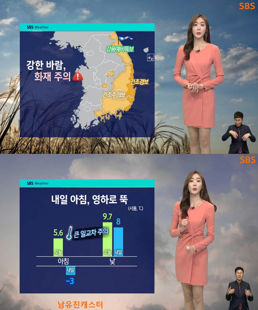 내일, 큰 일교차 (아침 영하권, 대기 건조, 한낮 10도 내외)_4.jpg