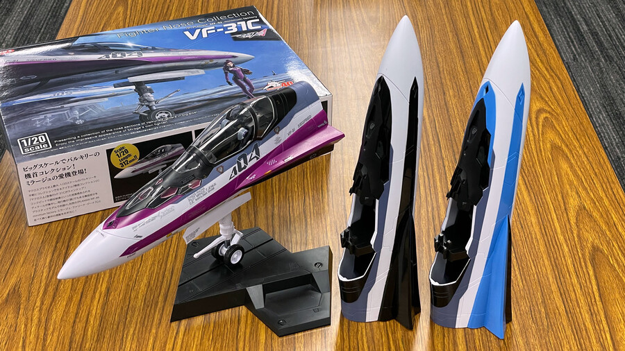 [맥스팩토리] PLAMAX 기수 컬렉션 VF-31 멧서,하야테기 조립 샘플 공개_3.jpg