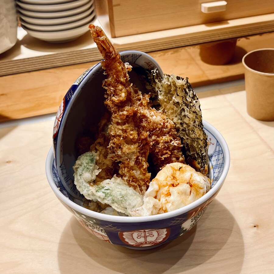 판교 온센 텐동