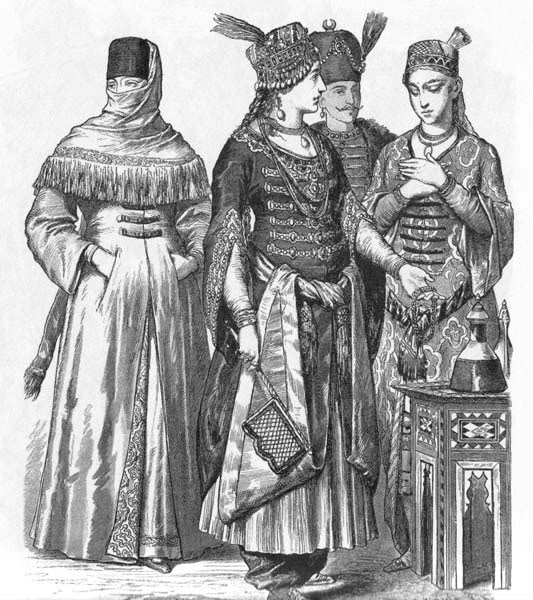 15th century Turkish Women's Clothing.png