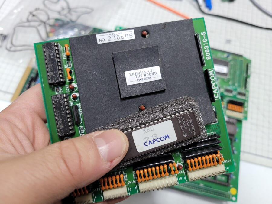 Knights of the round 원탁의 기사 오락실 기판을 살려보자!_5.jpg