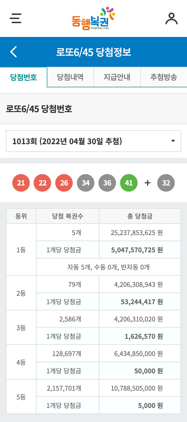 대박로또판매점 이미지