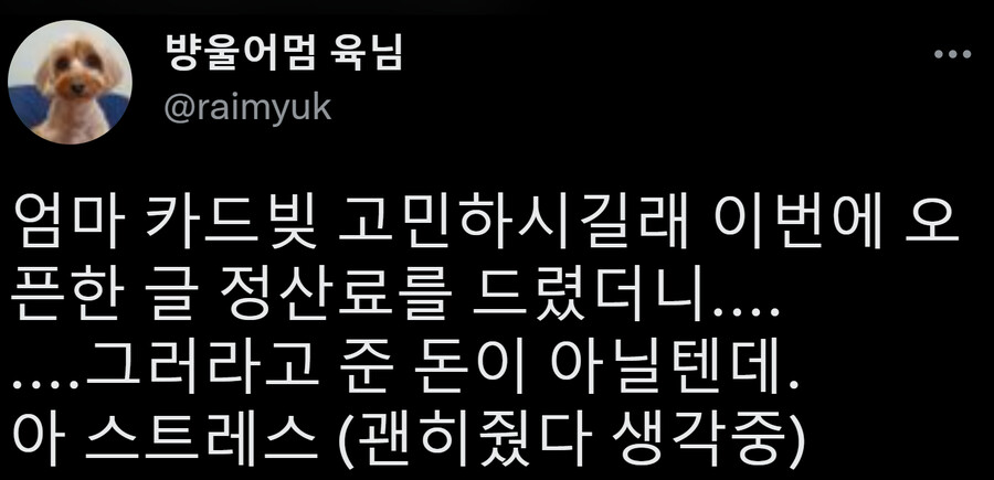 카드빚 때문에 고생하는 엄마에게 돈을 드렸는데..._3.png