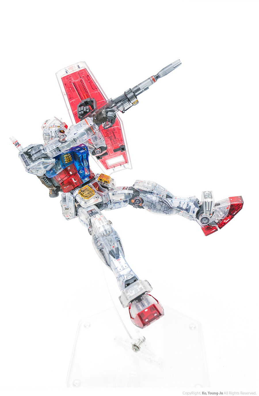 MG 퍼스트 건담 3.0 클리어 컬러 (RX-78-2 Gundam) 리뷰_50.jpg