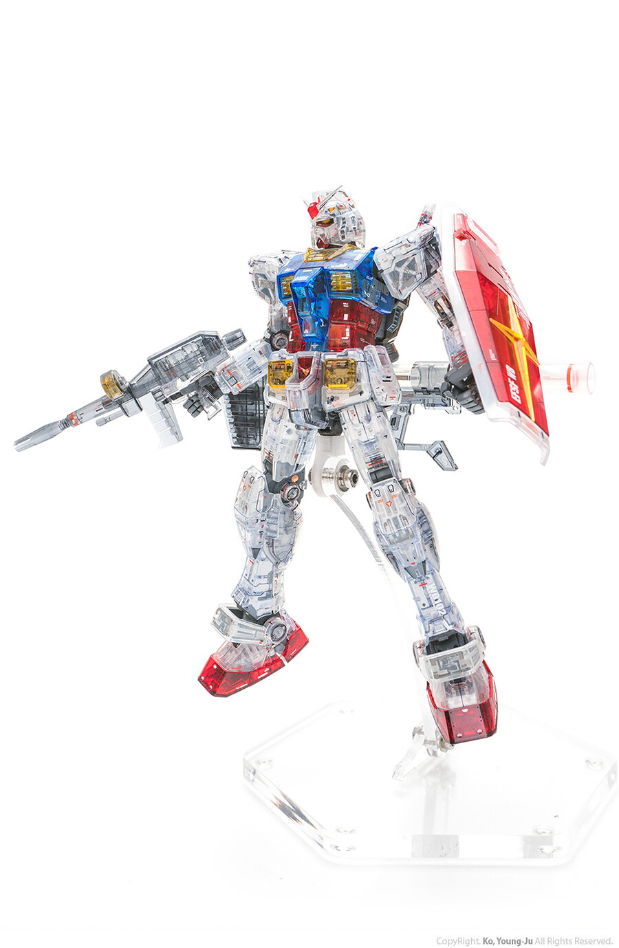 MG 퍼스트 건담 3.0 클리어 컬러 (RX-78-2 Gundam) 리뷰_74.jpg