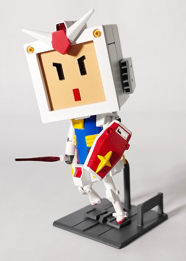 자작 캐릭터 프라 - 퍼스트 건담 ver._15.jpg