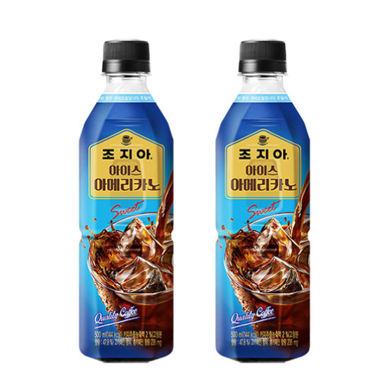 [롯데온] 조지아 아이스아메리카노 스위트 500PET 24입 할인 / 9,690원_1.jpg