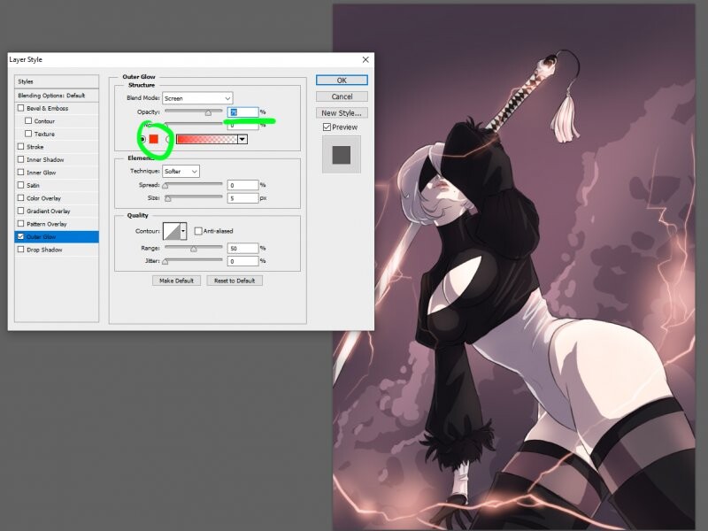 [튜토리얼] 컴맹도 그림 그려보자! 니어 2B 셀식 채색. (스압)_18.jpg