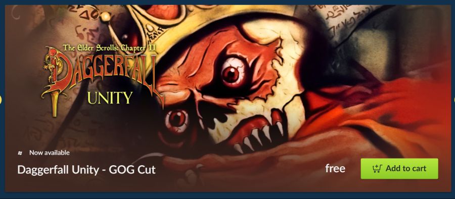 [GOG] 무료게임 엘더 스크롤 2 대거폴 유니티 GOG 컷_1.png