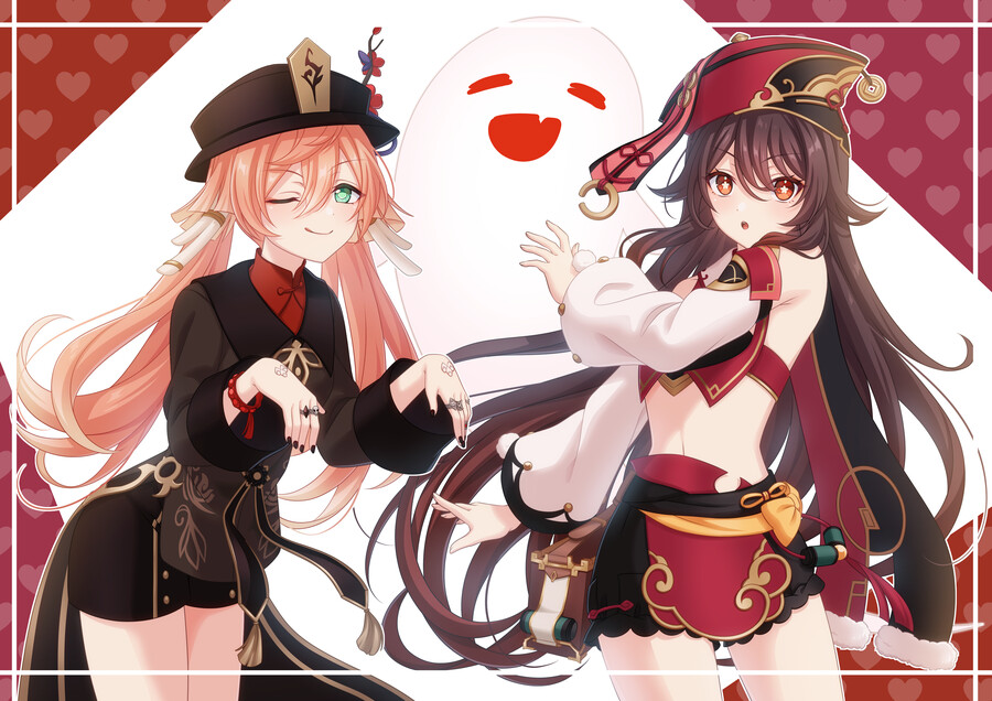 (원신) 연두와 호비_1.png