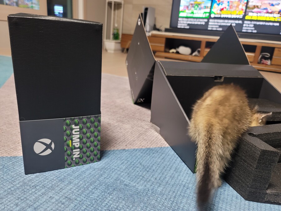 드디어 저도 구매. 엑스박스 시리즈 엑스입니다._8.jpg