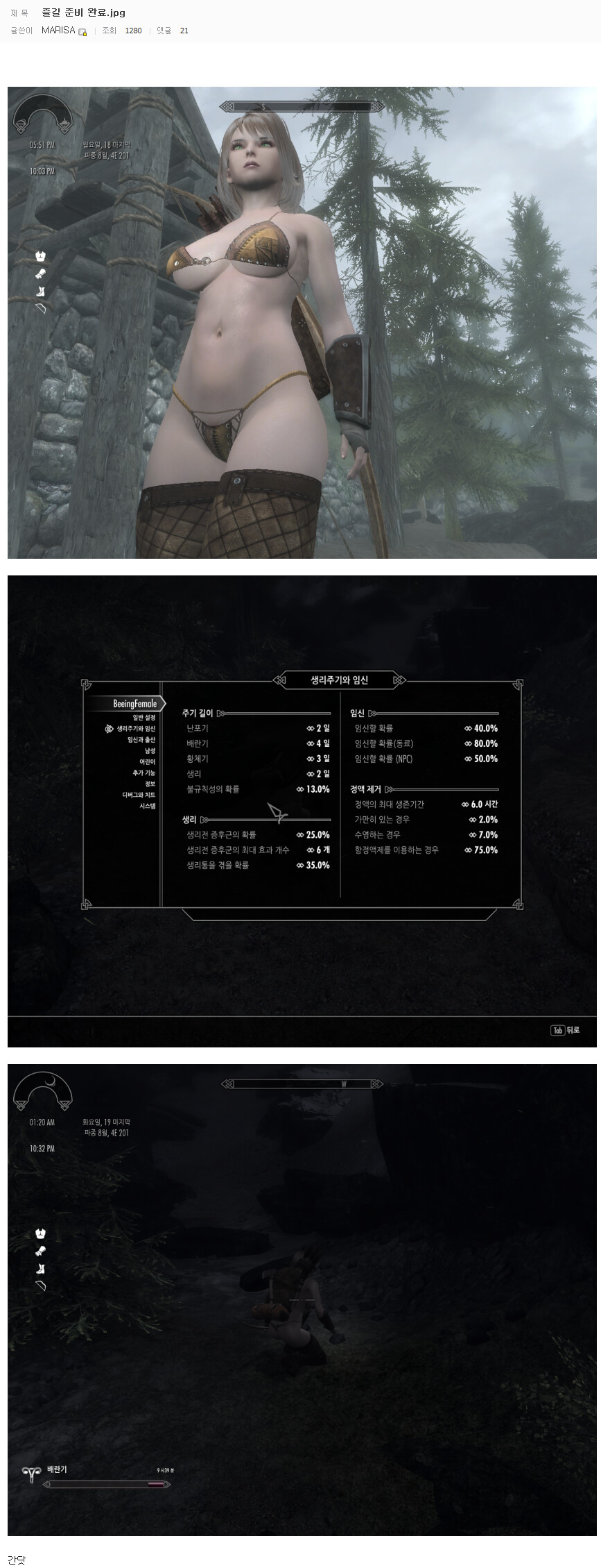 18) 스카이림이 어떤 게임인지 궁금해하는 사람에게 짤 하나로 설명하기_1.png