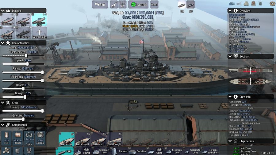 [군함 설계] Ultimate Dreadnaughts - 너무나도 아쉬운 게임_5.jpg