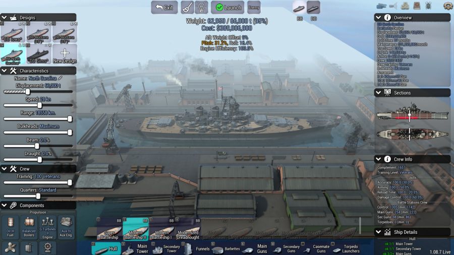 [군함 설계] Ultimate Dreadnaughts - 너무나도 아쉬운 게임_6.jpg