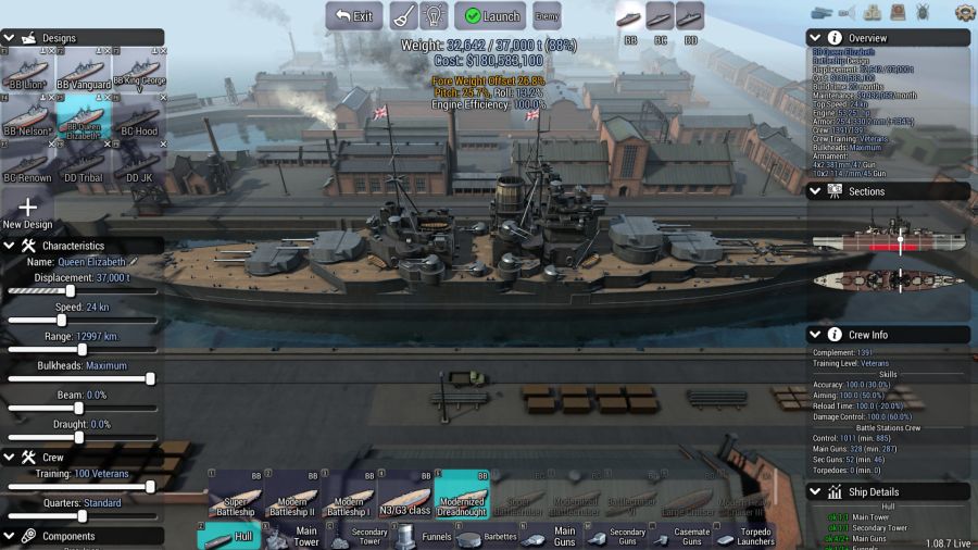 [군함 설계] Ultimate Dreadnaughts - 너무나도 아쉬운 게임_9.jpg