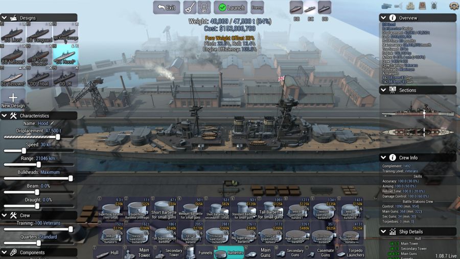 [군함 설계] Ultimate Dreadnaughts - 너무나도 아쉬운 게임_10.jpg