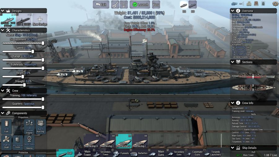 [군함 설계] Ultimate Dreadnaughts - 너무나도 아쉬운 게임_20.jpg