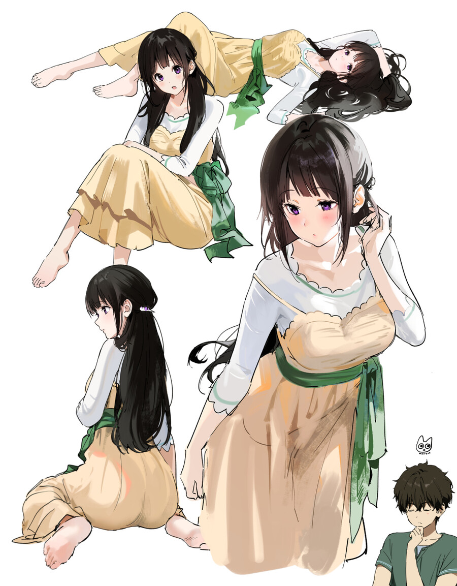 빙과)아마 둘의 ㅅㅅ 만화를 10권쯤 그리고, 공개 안한 사람.pixiv_16.jpg
