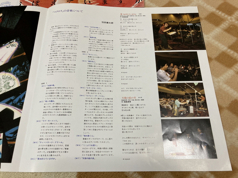 마크로스 "사랑, 기억하고 있습니까?" 음악편(LP) & 레트로 아이템~_35.jpg