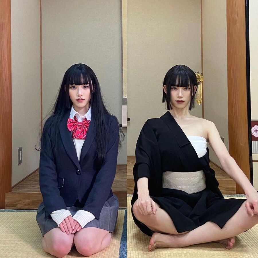 야쿠자 코스프레한 부녀지간.jpg_7.jpg