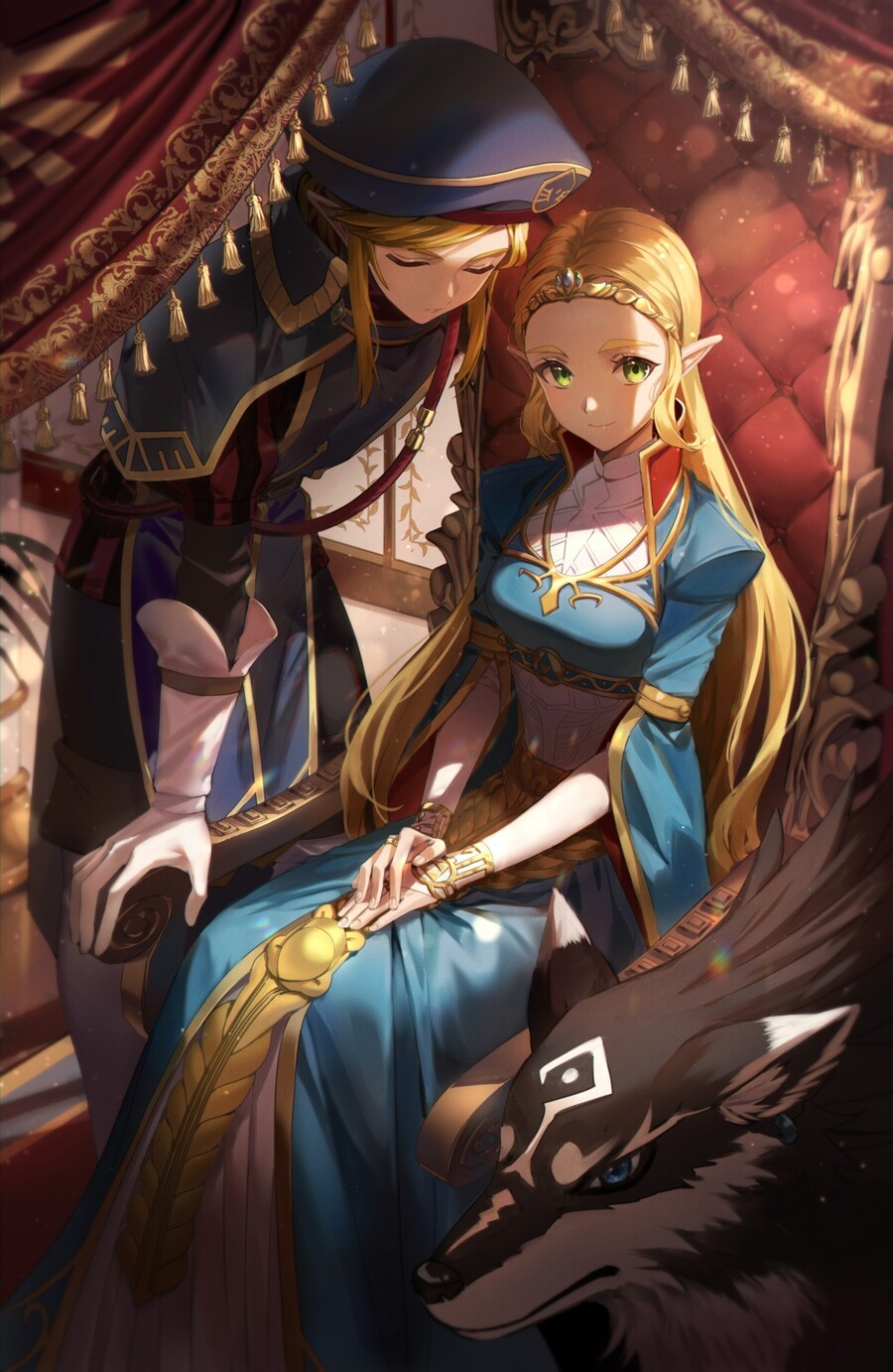 야숨) 젤다와 링크짤 대방출 (스압)_2.jpg