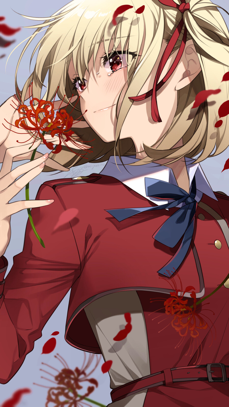 리코리스) 오늘은 치사토 생일이라고 한다.._1.jpg