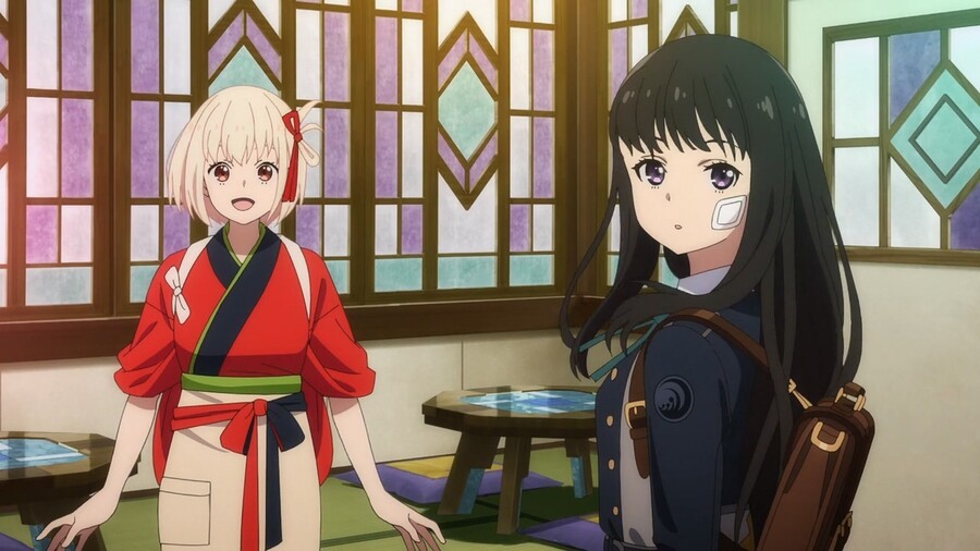 리코리스) 이 애니가 일본 사회비판 애니라는건 1화만 보면 느껴지는거 같긴한데_1.jpg