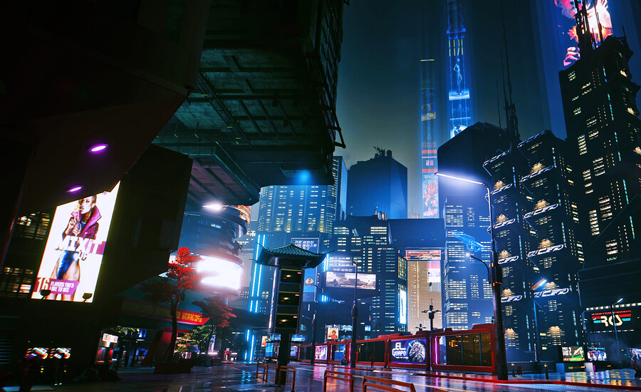 [사이버펑크 2077] 나이트 시티의 풍경들 (스압, 눈뽕주의)_2.png