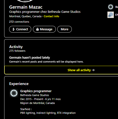 스타필드(베데스다), PC에 통합 레이 트레이싱을 도입할 예정._1.png